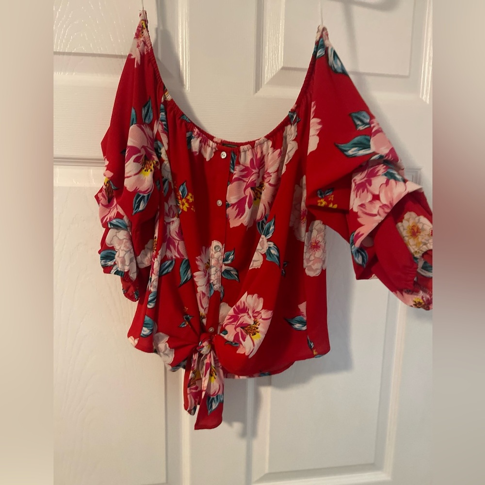 Off the shoulder blouse